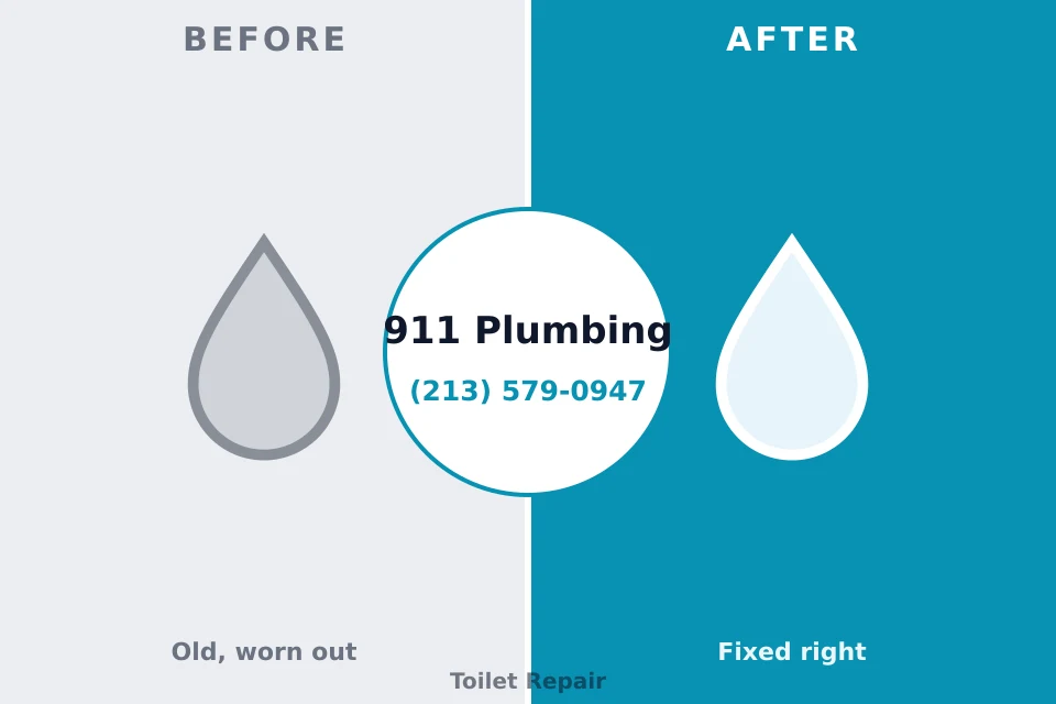 Before and after: plumbing company Burley, WA